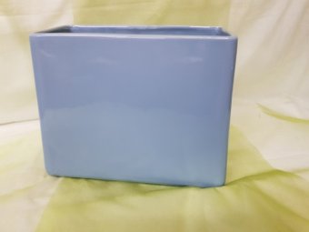 JARDINIERA  CERAMICA BLUE   2H20X24CM                                           