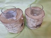 VAS LEMN DE MESTEACAN H10 CM
